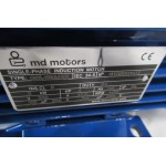 .3 KW 1430 RPM 1 fase 230 volt, Asmaat 28mm B35. NEW